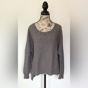 Vince Wool/Angora Sweater Gray Women's Size Small